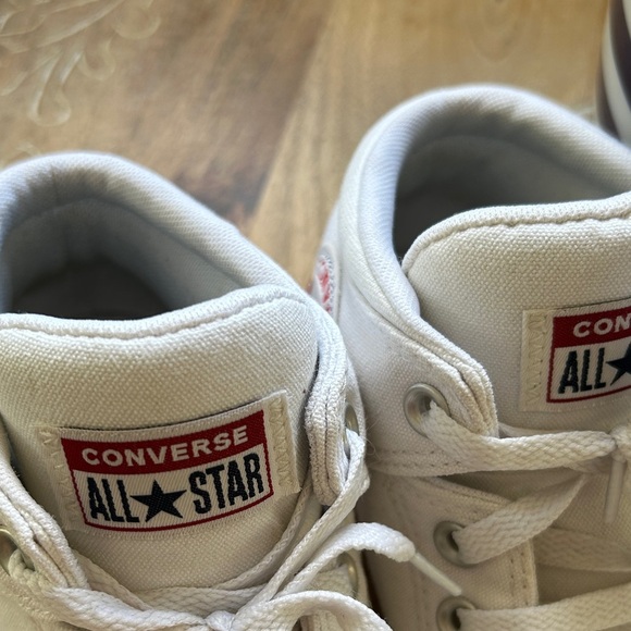 Converse All Star White High-Tops size 10 - Picture 2 of 7